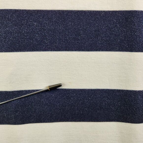 Lauren Ralph Lauren Dress Womens 1X Blue White Striped Coastal Vacation Resort - Picture 10 of 15